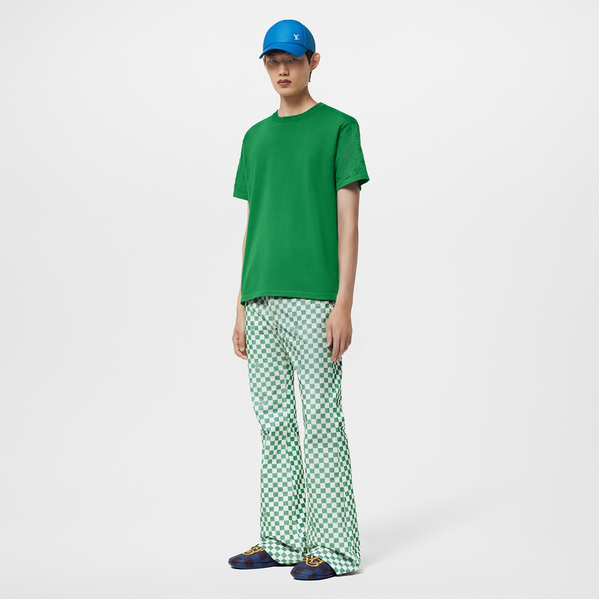 Camiseta de Manga Curta com Assinatura - Ready-to-Wear | LOUIS